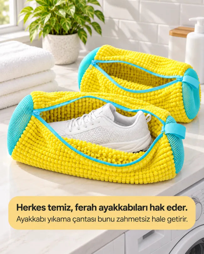 Pratiqon Ayakkabı Yıkama Çantası – Büyük Boy