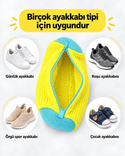 Pratiqon Ayakkabı Yıkama Çantası – Büyük Boy